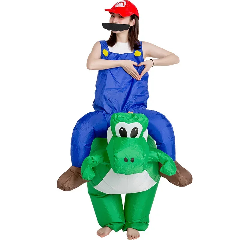 Anime Cosplay Images - 2026 Cartoon Image Riding Dinosaur Dog