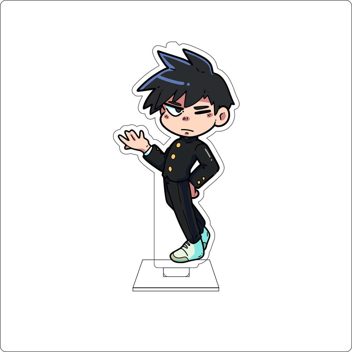 10CM Anime Mobu Saiko Hyaku Co - Anime Cosplay Cute 评论和价格