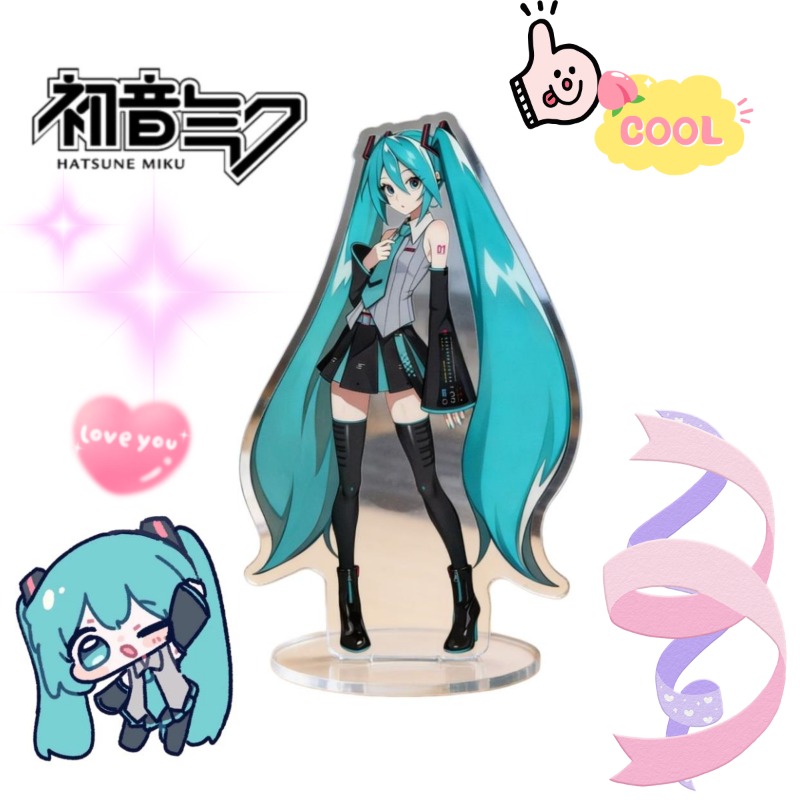 Hatsune Miku 10cm Acrylic Stan - Anime Cosplay Cute 评论和价格