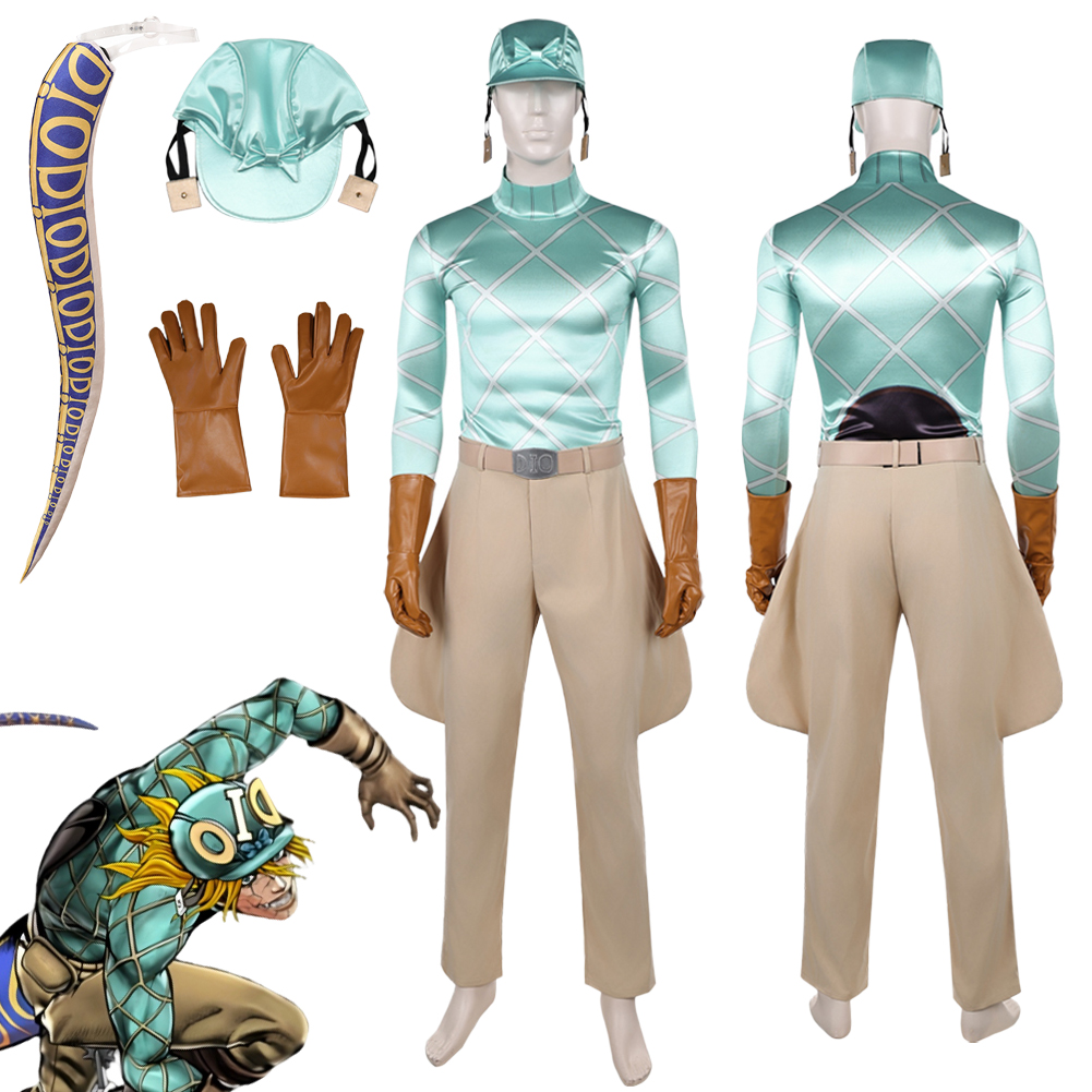 Anime Bizarre Adventure Steel  - Anime Cosplay Outfits Male 评论和价格