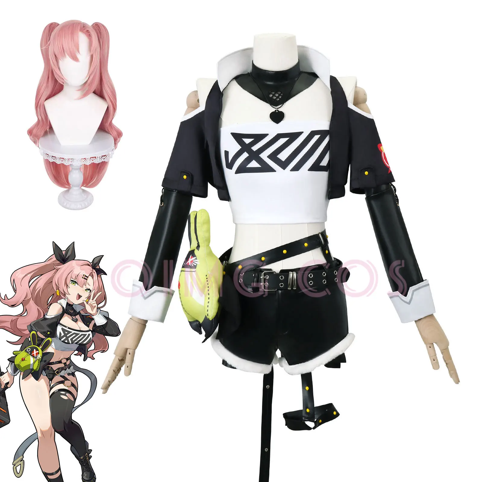 Nicole Demara Zenless Zone Zer - Cosplay Anime Female Characters 评论和价格