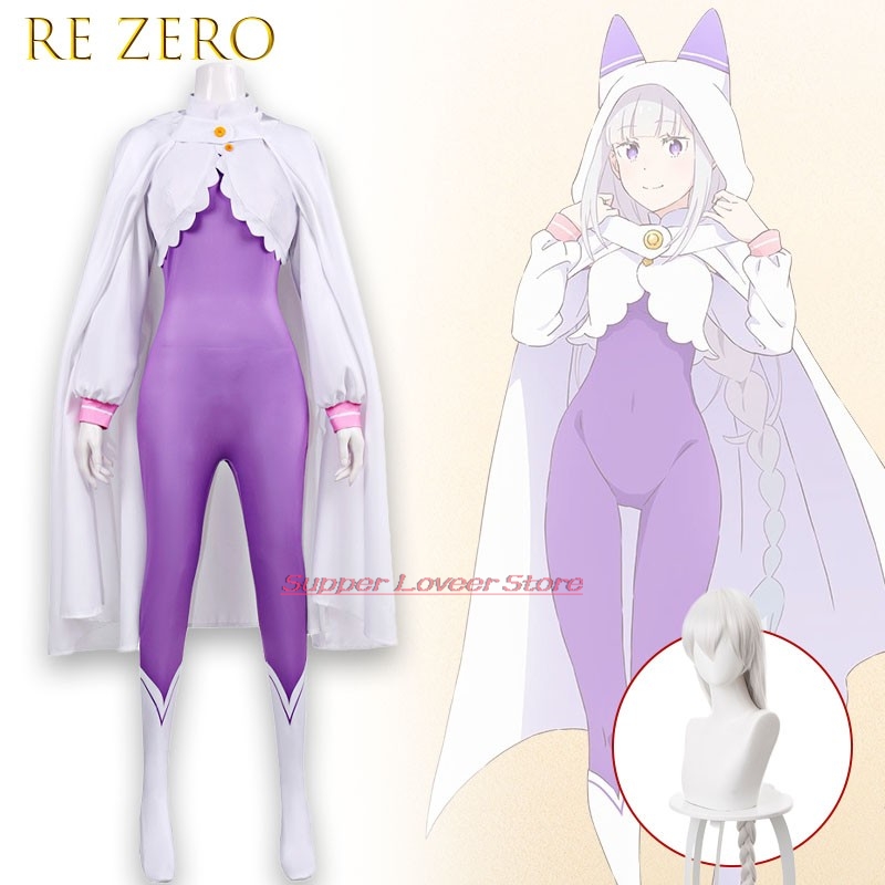 Re Zero  Emilia Cosplay Costum - Anime Cosplay Events 2026 评论和价格