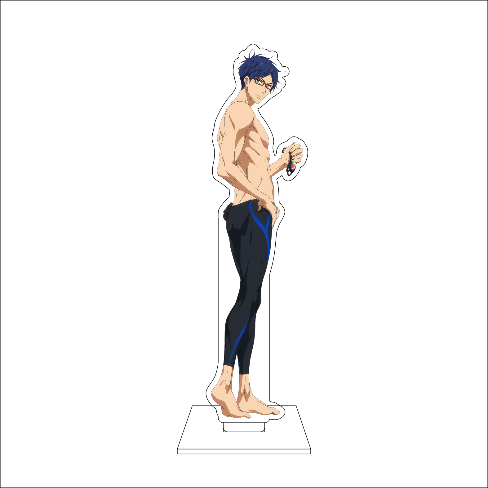 16CM Anime Free! Cosplay Acryl - Anime Cosplay Roleplay 评论和价格