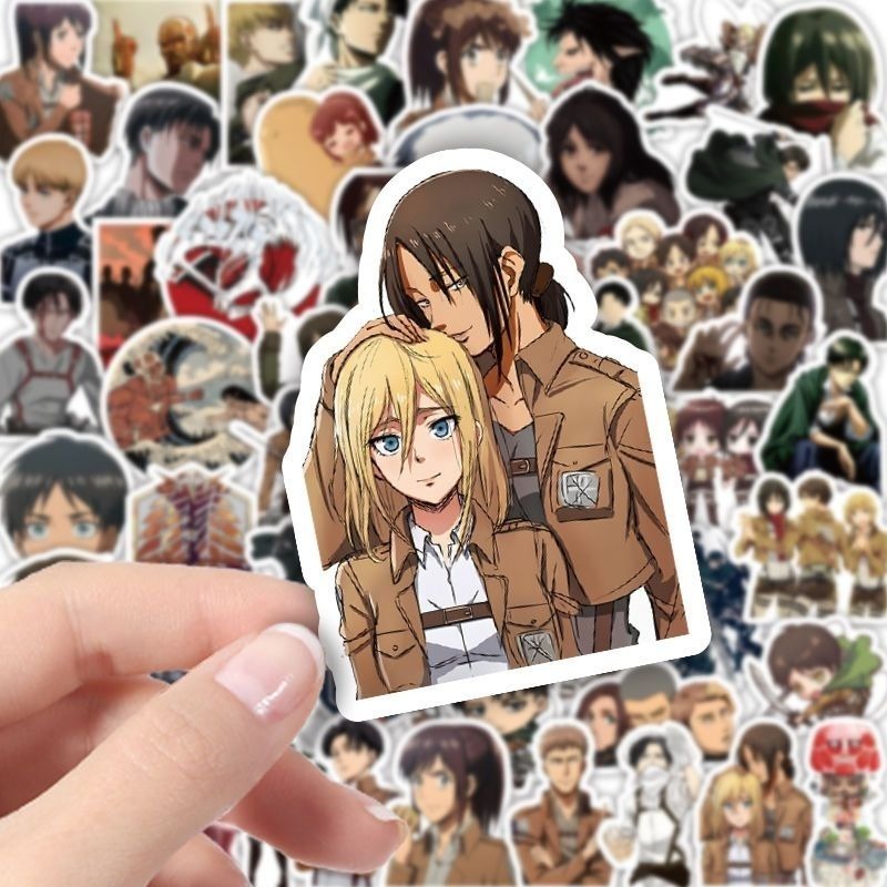 60Pcs Attack on Titan Anime St - Anime Cosplay Cute 评论和价格