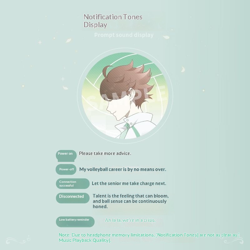 Oikawa Tooru Haikyuu  Wireless - Anime Cosplay Cute 评论和价格