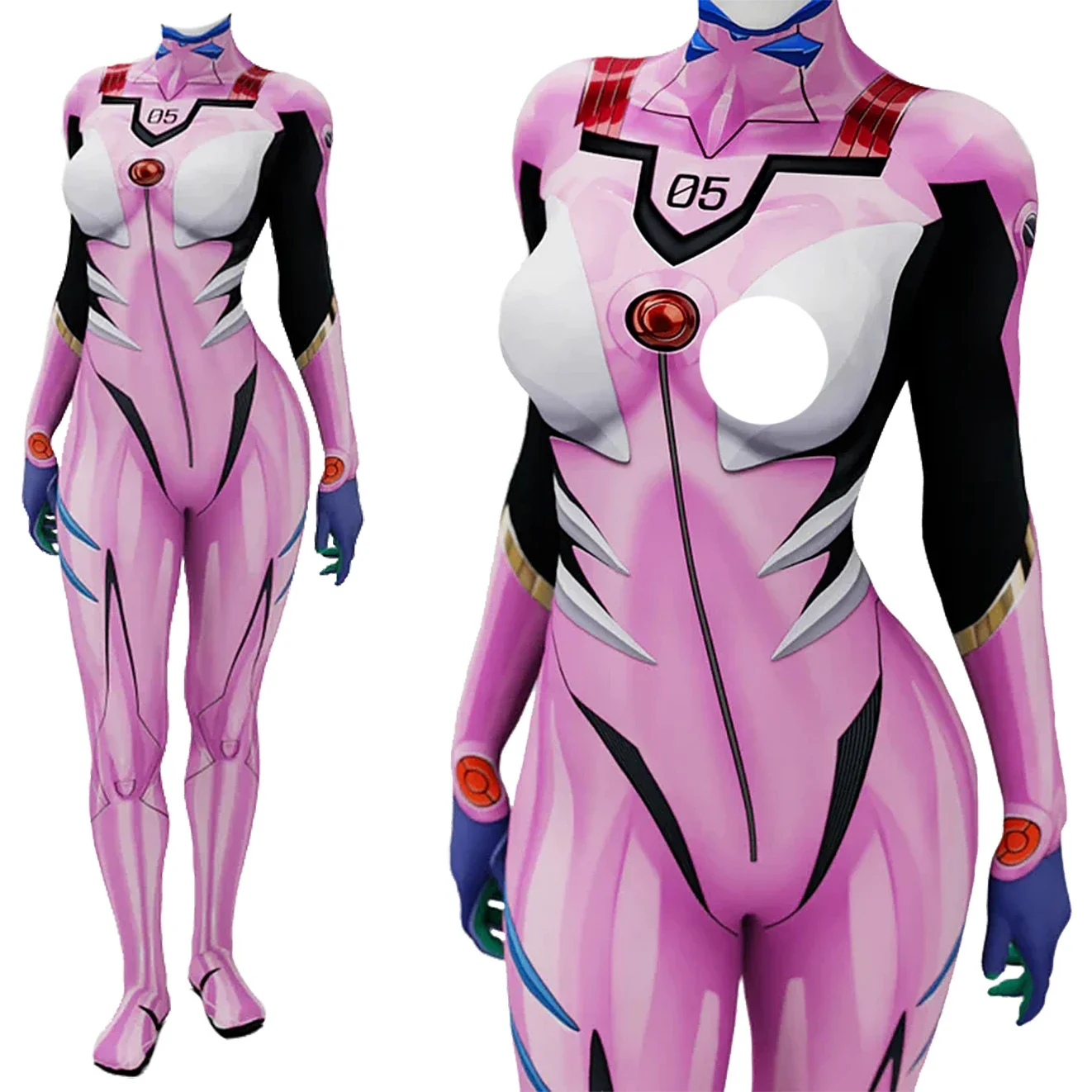 Anime EVA 05 Makinami Cosplay  - Anime Cosplay Girl 评论和价格