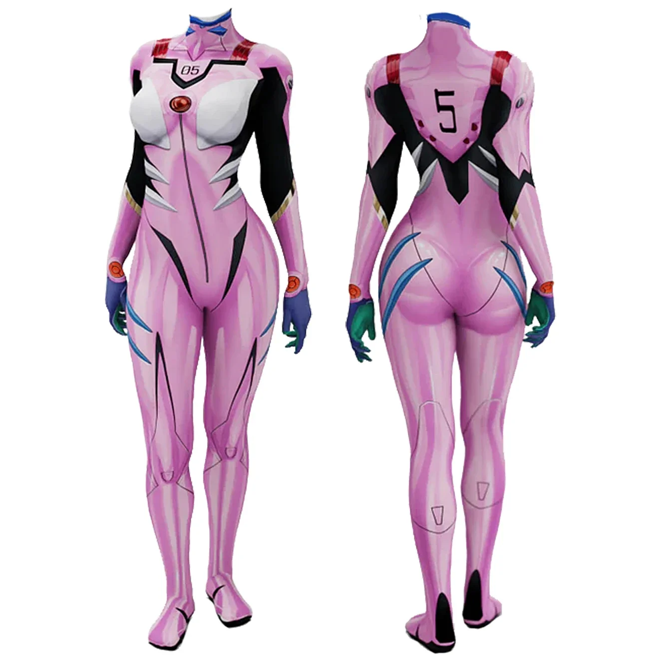 Anime EVA 05 Makinami Cosplay  - Anime Cosplay Girl 评论和价格