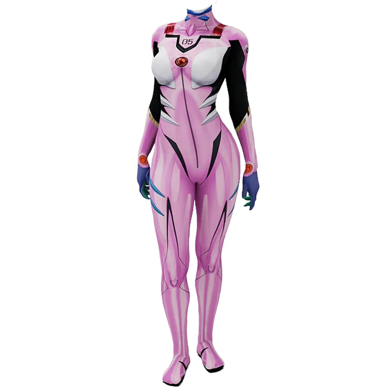 Anime EVA 05 Makinami Cosplay  - Anime Cosplay Girl 评论和价格