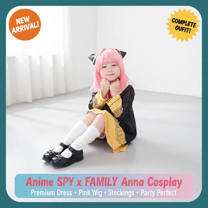 ▶❤Anime SPY X FAMILY Anya Forg - Spy Family Outfit 评论和价格