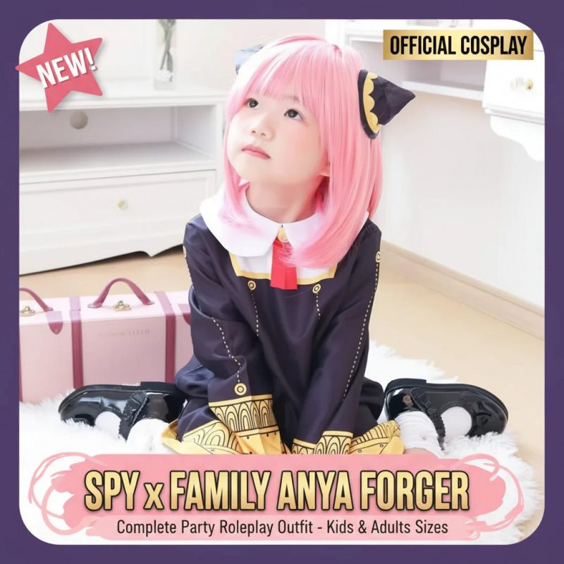 ▶❤Anime SPY X FAMILY Anya Forg - Spy Family Outfit 评论和价格