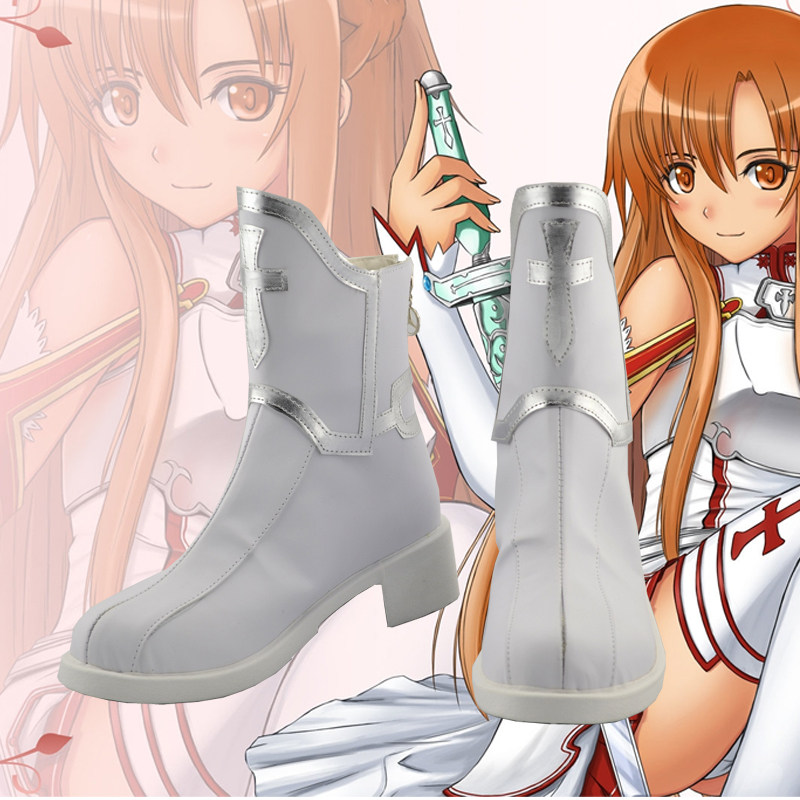 Game Anime Cosplay Shoes Yuuki - Sword Art Online Cape 评论和价格