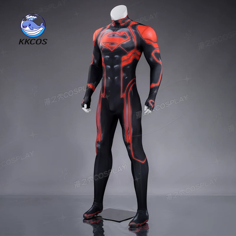 KKCos New 52 Superboy ‌Kon-El‌ - Anime Cosplay Outfits Male 评论和价格