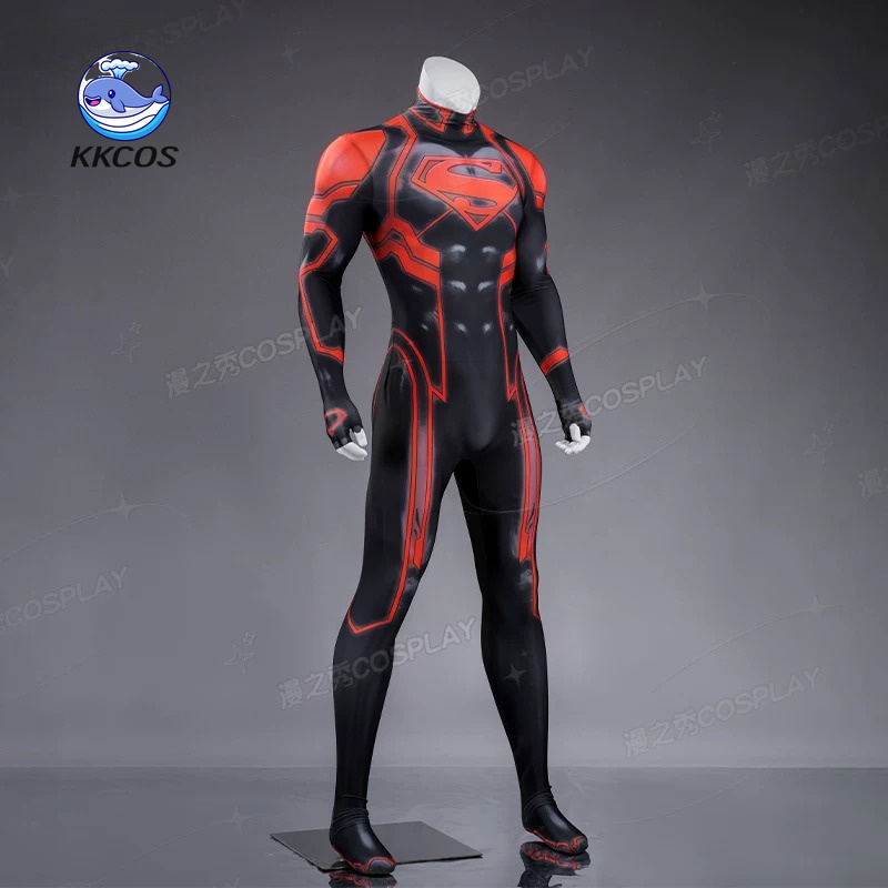 KKCos New 52 Superboy ‌Kon-El‌ - Anime Cosplay Outfits Male 评论和价格