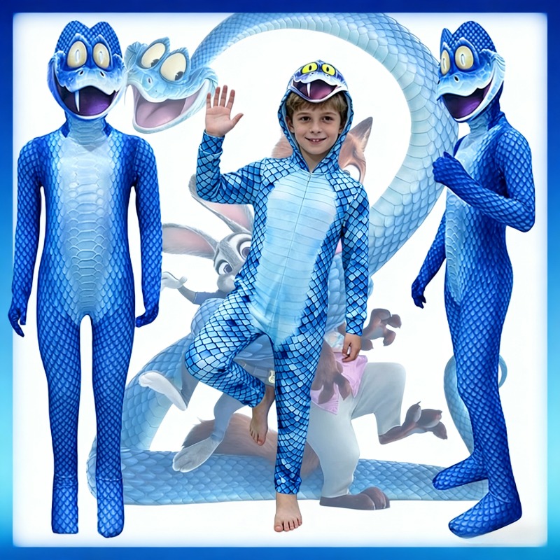 Cartoon Snake Cosplay Costume  - Anime Cosplay Images 评论和价格