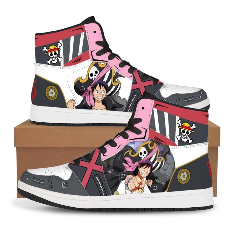 One Piece Anime High Top Shoes - Anime Zoro Cosplay Female 评论和价格
