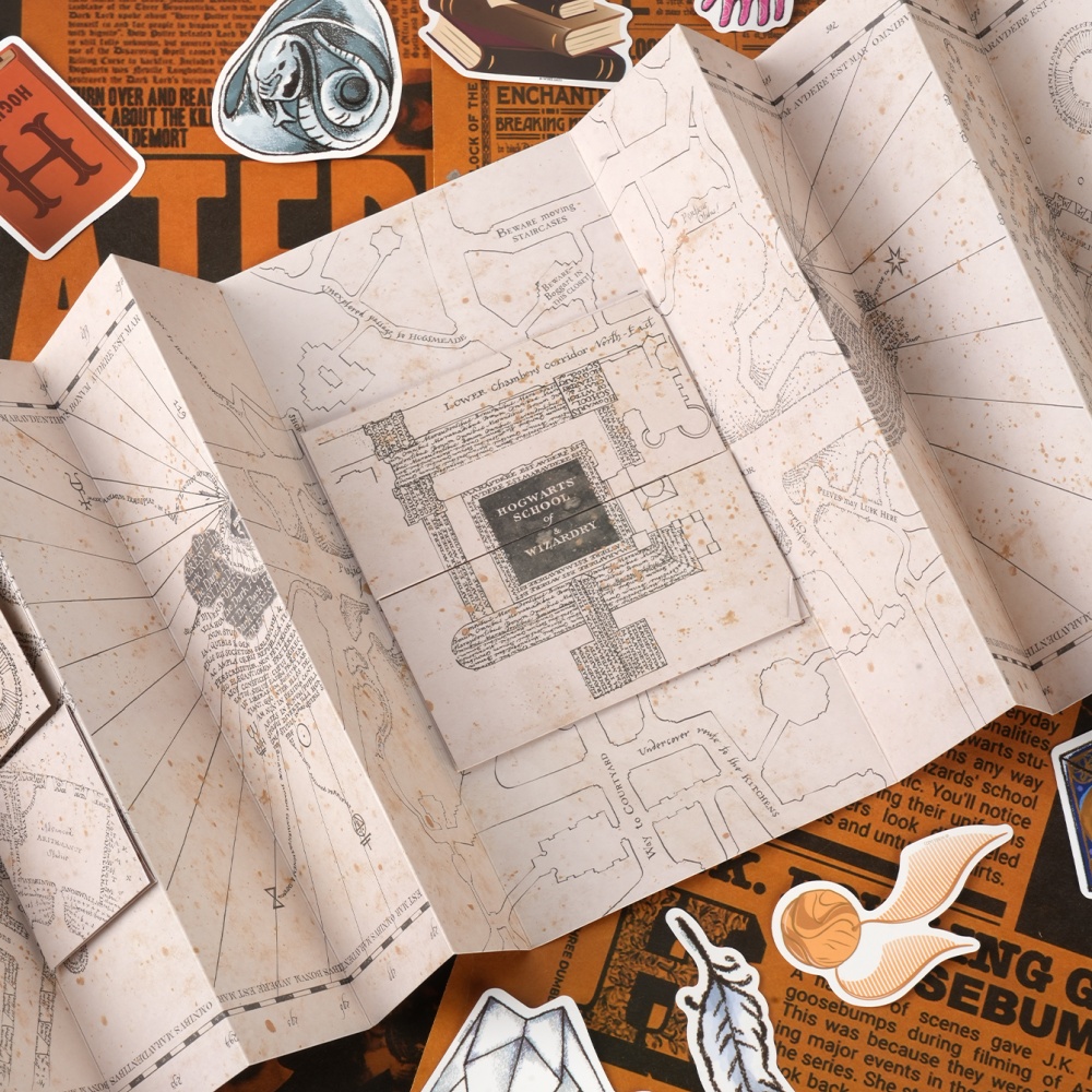1PC Map Of The Marauder's Scho - Anime Cosplay Roleplay 评论和价格