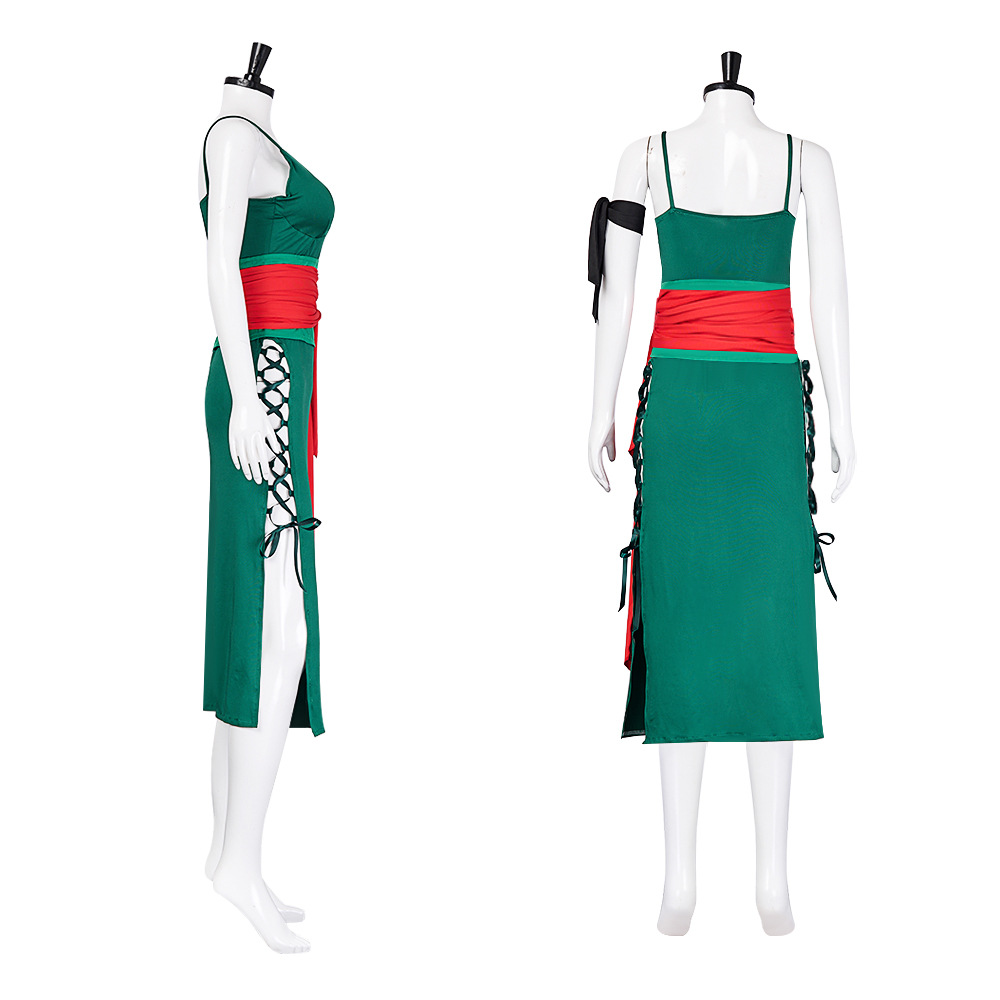 Rule 63 Cosplay Costume: Femal - Anime Zoro Cosplay Female 评论和价格